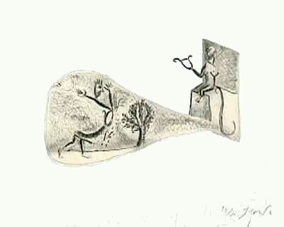 Composition Iii by Gerard Garouste Pricing Limited Edition Print image