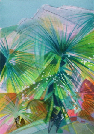Cote D'azur - Les Jardins Exotiques De Monaco by Camille Hilaire Pricing Limited Edition Print image