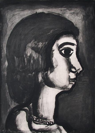 Fille Dite De Joie by Georges Rouault Pricing Limited Edition Print image
