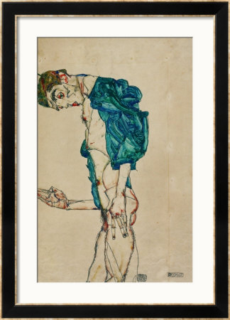 Preacher (Self-Portrait), 1913 by Egon Schiele Pricing Limited Edition Print image