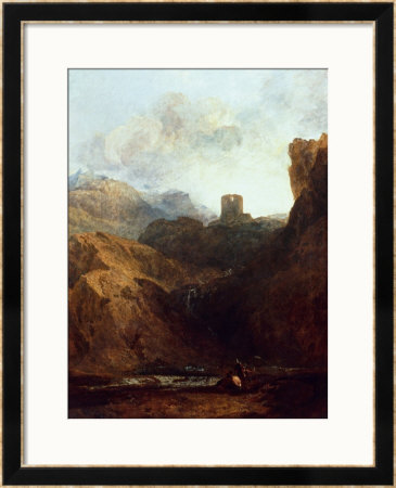 Dolbadern Castle, North Wales by William Turner Pricing Limited Edition Print image