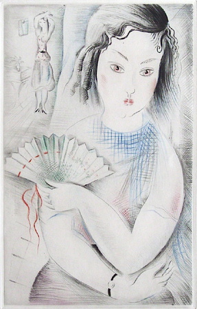Femme A L'eventail by Mily Possoz Pricing Limited Edition Print image