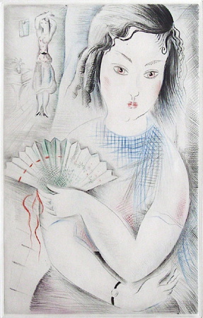 Femme À L'éventail by Mily Possoz Pricing Limited Edition Print image