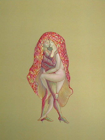 Les Amantes by Leonor Fini Pricing Limited Edition Print image