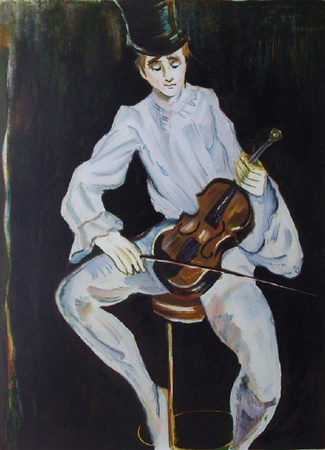 Le Jeune Violonniste by Gabriel Dauchot Pricing Limited Edition Print image