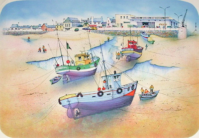 Le Port De Lesconil - Finistere by Rolf Rafflewski Pricing Limited Edition Print image