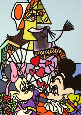 Hommage A Picasso by Erro (Gudmundur Gudmundsson) Pricing Limited Edition Print image