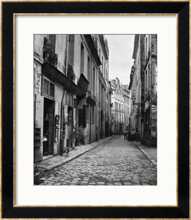 Rue Du Jardinet, From Passage Hautefeuille, Paris, 1858-78 by Charles Marville Pricing Limited Edition Print image