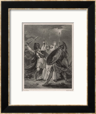 Ajax Fights Hector by Henry Singleton Pricing Limited Edition Print image