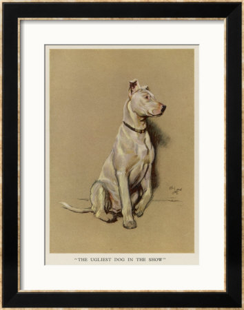 The Ugliest Dog In The Show by Cecil Aldin Pricing Limited Edition Print image