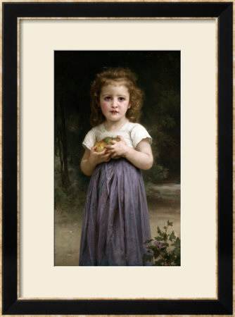 Little Girl Clutching Apples, 1895 by Cristofano Allori Pricing Limited Edition Print image