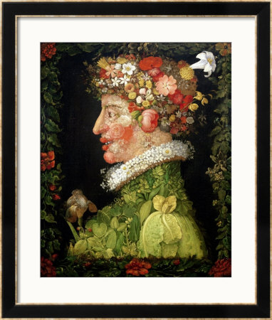 Spring, From A Series Depicting The Four Seasons, 1573 by Giuseppe Arcimboldo Pricing Limited Edition Print image