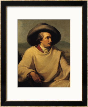 Johann Wolfgang Von Goethe (1749-1832) In The Campagna, Circa 1790 by Johann Heinrich Wilhelm Tischbein Pricing Limited Edition Print image