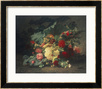 Floral Composition by Jean Baptise Robie Pricing Limited Edition Print image