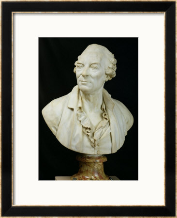 Bust Of George Louis Leclerc Count Of Buffon, 1773 by Augustin Pajou Pricing Limited Edition Print image