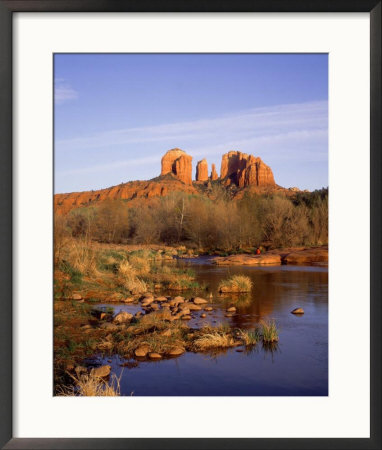 Cathedral Rocks, Sedona, Usa by Mark Hamblin Pricing Limited Edition Print image
