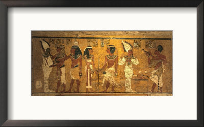 King Tut Tomb Wall, Egypt by Kenneth Garrett Pricing Limited Edition Print image