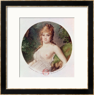 Theresa De Cabarrus (1773-1835) Aka Madame Tallien, Printed By Boussod, Valadon And Company, 1895 by Jean-Baptiste Isabey Pricing Limited Edition Print image