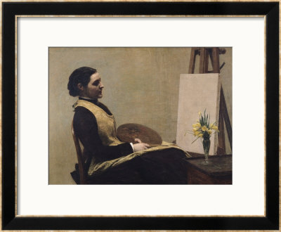 The Study by Henri Fantin-Latour Pricing Limited Edition Print image