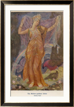 Ishtar, The Babylonian Goddess Of Fertility And Love by Evelyn Paul Pricing Limited Edition Print image