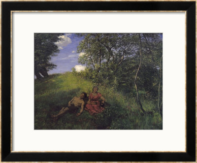 Siesta, 1889 by Hans Thoma Pricing Limited Edition Print image