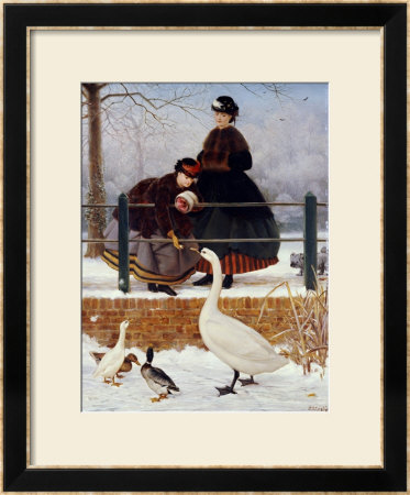Frozen Out, 1866 by George Dunlop Leslie Pricing Limited Edition Print image