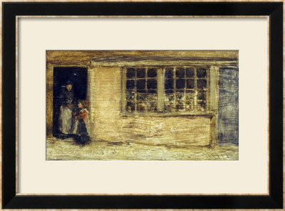 The Shop Window by James Abbott Mcneill Whistler Pricing Limited Edition Print image
