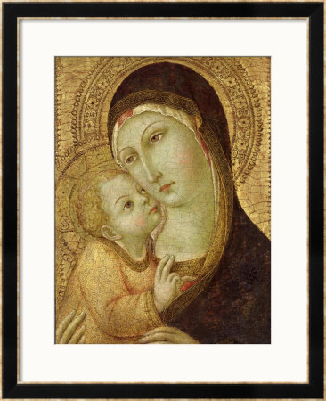 Madonna Of The Stoffe, Florence by Sano Di Pietro Pricing Limited Edition Print image