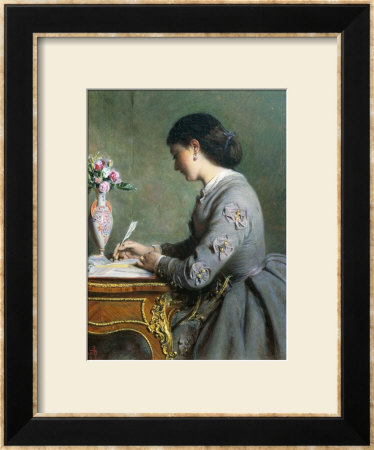 La Lettre by Abraham Solomon Pricing Limited Edition Print image