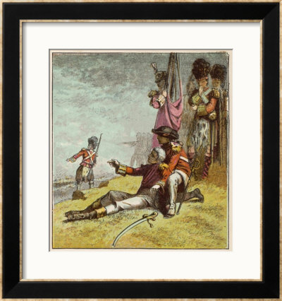 Death Of General Wolfe by Joseph Kronheim Pricing Limited Edition Print image