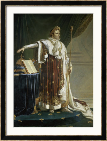 Napoleon En Costume by Anne-Louis Girodet De Roussy-Trioson Pricing Limited Edition Print image