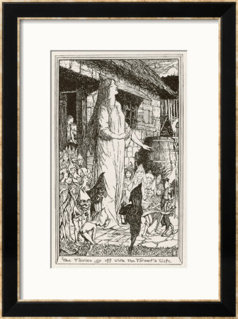 Fairies Abduct A Farmer's Wife by Henry Justice Ford Pricing Limited Edition Print image