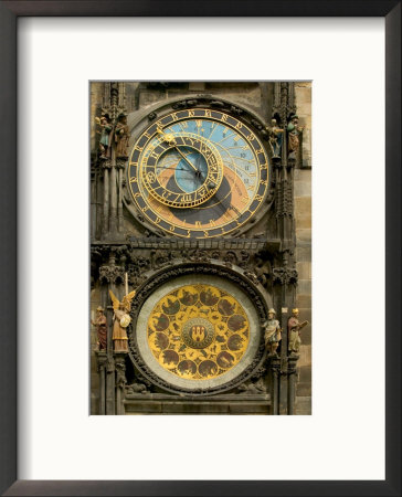 The Astronomical Clock, Prague, Czech Republic by Russell Young Pricing Limited Edition Print image