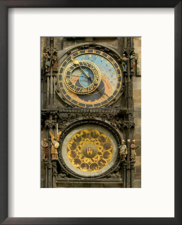 The Astronomical Clock, Prague, Czech Republic by Russell Young Pricing Limited Edition Print image