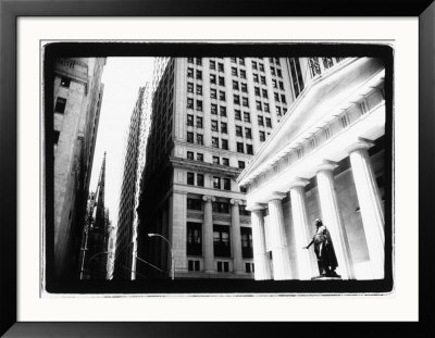 Wall Street, New York, Ny by John Glembin Pricing Limited Edition Print image