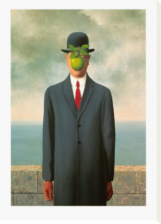 The Son Of Man, 1964 by Rene Magritte Pricing Limited Edition Print image