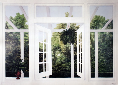 The Garden Window by Gabriele Calzetti Pricing Limited Edition Print image