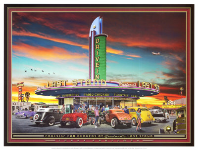 Cruisin' For Burgers by Larry Grossman Pricing Limited Edition Print image