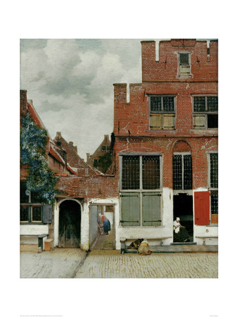 Street In Delft by Johannes Vermeer Pricing Limited Edition Print image