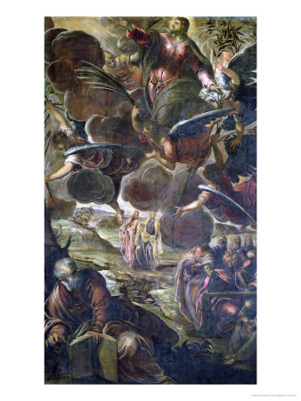 The Ascension Of Christ by Jacopo Robusti Tintoretto Pricing Limited Edition Print image