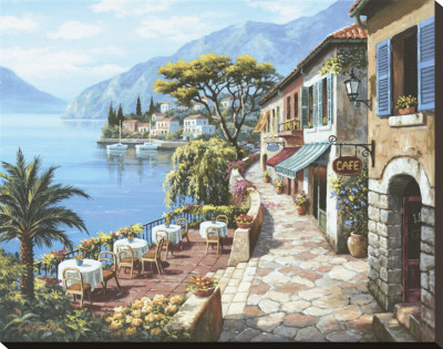 Overlook Cafe Ii by Sung Kim Pricing Limited Edition Print image