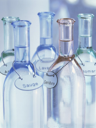 Bottles Of Different Herb Flavoured Water by Bernhard Winkelmann Pricing Limited Edition Print image