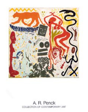 N. Komplex by A. R. Penck Pricing Limited Edition Print image