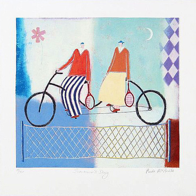 Summer`S Day, C.2001 by Paula Mcardle Pricing Limited Edition Print image