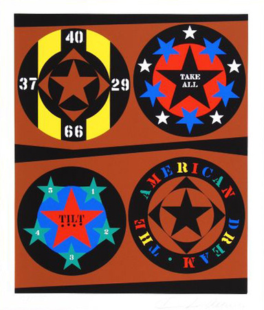 The American Dream by Robert Indiana Pricing Limited Edition Print image