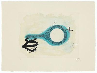 Aparicions - 1, C.1982 by Antoni Tapies Pricing Limited Edition Print image