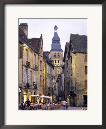 Evening In The Place De La Liberte, Sarlat-La-Caneda, Dordogne, Aquitaine, France, Europe by Ruth Tomlinson Pricing Limited Edition Print image