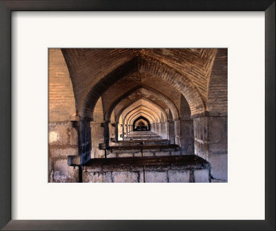 Khaju Bridge, Esfahan, Iran by John Borthwick Pricing Limited Edition Print image