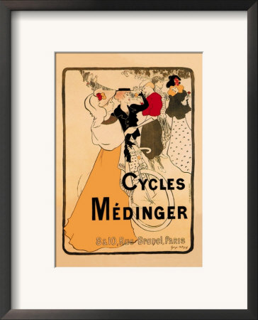 Cycles Medinger by Georges-Alfred Bottini Pricing Limited Edition Print image