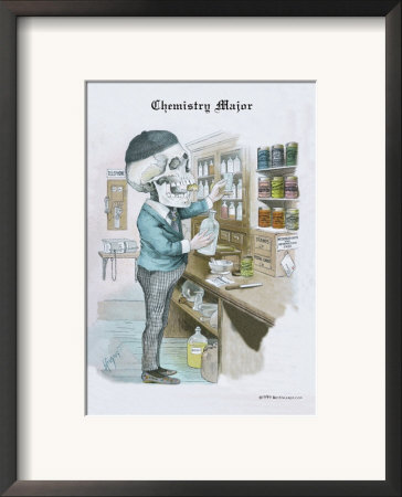 Chemistry Major by F. Frusius M.D. Pricing Limited Edition Print image